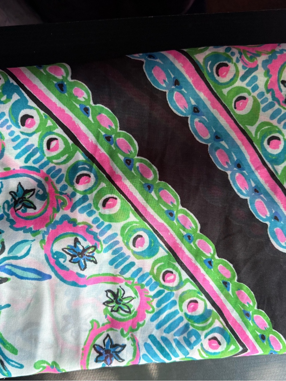 Lilly Pulitzer Tassled Scarf - Picture 3 of 4